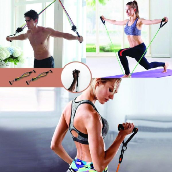 Home Gym Exerciser Resistance Tube - Unbox Goodies